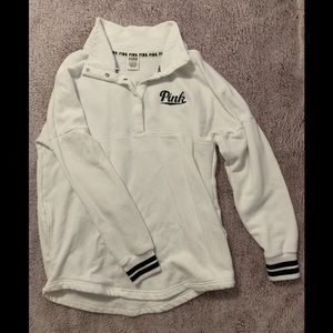 PINK Button Down Pullover